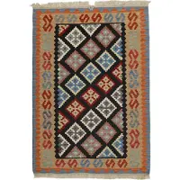 Rezas Kelim orientalisk matta 123 x 176 cm
