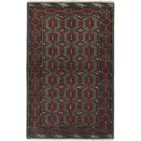 Rezas Torkaman Fine orientalisk matta 130 x 204 cm