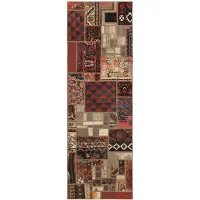 Rezas Tekkeh Kelim orientalisk matta 80 x 250 cm