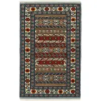 Rezas Torkaman Fine orientalisk matta 104 x 158 cm