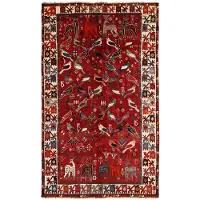 Rezas Old Figural Kashghai orientalisk matta 165 x 284 cm