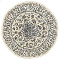 Rezas Nain Kashmar orientalisk matta ø 200 cm