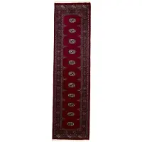Rezas Pakistan handknotted orientalisk matta 79 x 297 cm