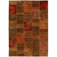 Rezas Vintage Patchwork orientalisk matta 205 x 304 cm