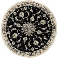 Rezas Nain Kashmar orientalisk matta ø 100 cm