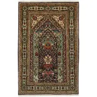 Rezas Tabriz 40 orientalisk matta 100 x 147 cm