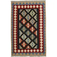 Rezas Kelim orientalisk matta 118 x 185 cm