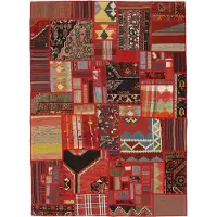 Rezas Tekkeh Kelim orientalisk matta 140 x 200 cm