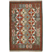 Rezas Kelim orientalisk matta 124 x 185 cm