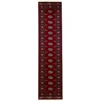 Rezas Pakistan handknotted orientalisk matta 79 x 319 cm