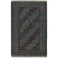 Rezas Torkaman Fine orientalisk matta 80 x 122 cm