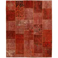 Rezas Vintage Patchwork orientalisk matta 202 x 251 cm