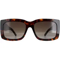 BOSS Havana bio-acetate sunglasses with signature hardware