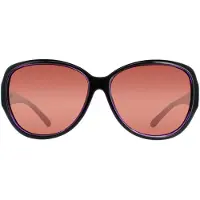 Ted Baker Oval Dam Svart Lila Brun Gradient TB1394 Shay