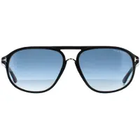Tom Ford Solglasögon 0447 Jacob 01P Blank Svart Grön Gradient