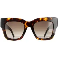 HUGO BOSS Square Dam Havana Brun Gradient BOSS 1386/S