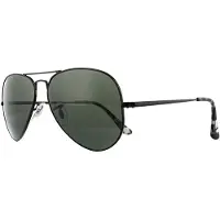 Ray-Ban Solglasögon Aviator Metal II RB3689 914831 Svart Grön