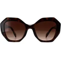 Prada rund dam Sköldpadda Brun Gradient PR16WS