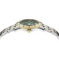 Versace Klocka - - VE7C00623 - Bicolor rostfritt stål svart/guld - Svart Medusa 3D urtavla - Safirglas 43 mm
