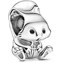 FOXANRY Jewelry Ny S925 Sterling Silver Husdjur Katt Hund Räv Uggla Sköldpadda Animal Series Elephant Charm Pärla Passande Original Armband DIYSmycken