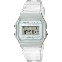 Casio Unisex Klocka - - 376254 - Vit - Multifunktion - Vattentålighet 3 atm