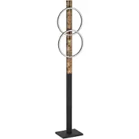 Eglo BOYAL golvlampa svart/natur FSC