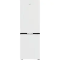 Whirlpool WHKH 1361 W4E - Kylskåp/frys - bottenfrysskåp - bredd: 59.5 cm - djup: 66.3 cm - höjd: 186.5 cm - 325 liter - Klass E - vit