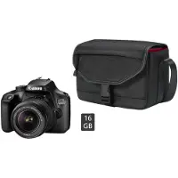 Canon EOS 4000D digital reflexkamera 18,0 MP APS-C 1080p - 30 fps 3x optisk zoom EF-S 18-55 mm DC III-objektiv...