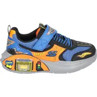 SKECHERS Skor - Garage - Svart/Blå/Orange - - 29 - Skor