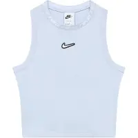 Nike Topp 'DANCE' ljusblå / svart / off-white