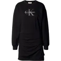 Calvin Klein French Terry Monologo Sweatshirt Dress