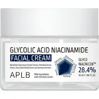 APB APLB Glykolsyra Niacinamid Ansiktskrm | GLYCO NIACIN CEN 28,4% 1,86 FL.OZ/Koreansk hudvrd Lngvarig terfuktande exfoliant Revitalisera fr sko