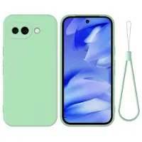 Mtp Products Google Pixel 10a Flytande silikon skal med handrem - Grön