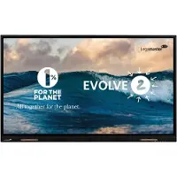 Legamaster EVOLVE 2 interaktiv skärm ETX-5540 EU, 139,7 cm (55), 1,073 miljarder färger, 3840 x 2160 pixlar, 4K Ultra HD, IPS, 16:9