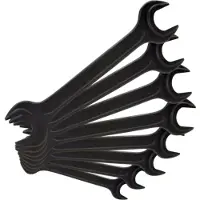 Ks Tools 517.1490 517.1490 Dubbelskruvnyckelsats Nyckelvidd (Metrisk) (för titel) 6 - 22 mm