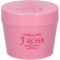 L'Erbolario 3 Rosa Kroppskräm 200 ml
