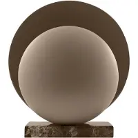 Globen Lighting Bordslampa , Orbit, Brun / rost, Vardagsrum, Metall, Design