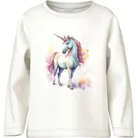 Name it Tröja - NmfVotea - Cloud Dansare/Rosa Unicorn - - 4 år (104) - Tröja