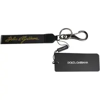 Dolce&Gabbana Nyckelring med logotyp och hängkrok