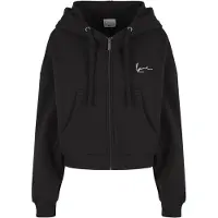 Karl kani Sweatjacka 'Essential' svart / vit
