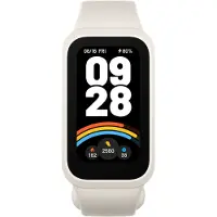 Xiaomi Smart Band 9 Active - Aktivitetspårare med rem - TPU - handledsstorlek: 135-215 mm - display 1.47 - Bluetooth - 16.5 g - beige-vit