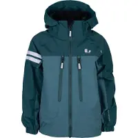 Lindberg Kids' Lingbo Shell Jacket Lagoon/green
