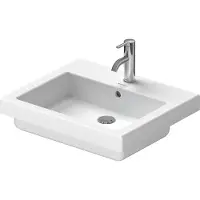 Duravit Vero tvättställ 55 cm för infällning med blandaröppning
