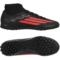 Adidas F50 Club Mid Tf Immortal Dna - Svart/lucid Red - Turf (Tf), storlek 44⅔