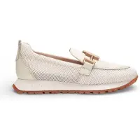 Hispanitas för kvinnor. HV253919 Träningsskor Kansas beige (36), Hud, 3 till 5 cm, Ingen, Casual