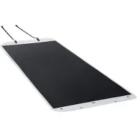 Vevor Trädgårdsskola, 280 x 101,5 cm, 725 kg kraftig arbetsskola, PE-släpskola med rep och dragvajer, dubbel användning för vilttransport för ved-isfiske, kompatibel med ATV:er, UTV:er och traktorer