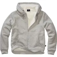 Brandit Teddylining Sweatshirt Med Dragkedja
