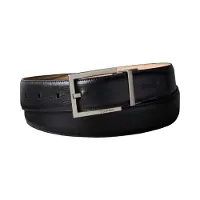 Calvin Klein Saffiano Full Grain Leather Belt