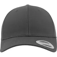 Flexfit Curved Classic Snapback Cap Svart,Grå Man