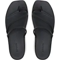 Crocs Flip-flops Miami Toe Loop Sandal kvinnor - Svart - 39 / 40